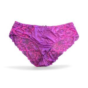 Cacique Vibrant Purple Lace Panties